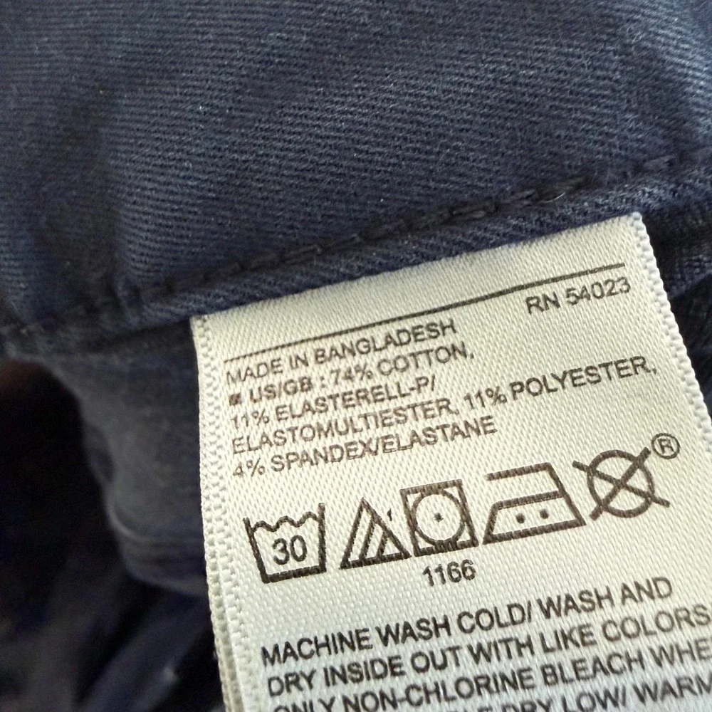 Banana Republic Jeans Mens 32x32 Blue Slim Fit Stretch Casual Dark Wash‎ Soft